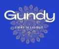 Logo of Gundy Thai Massage Shop.